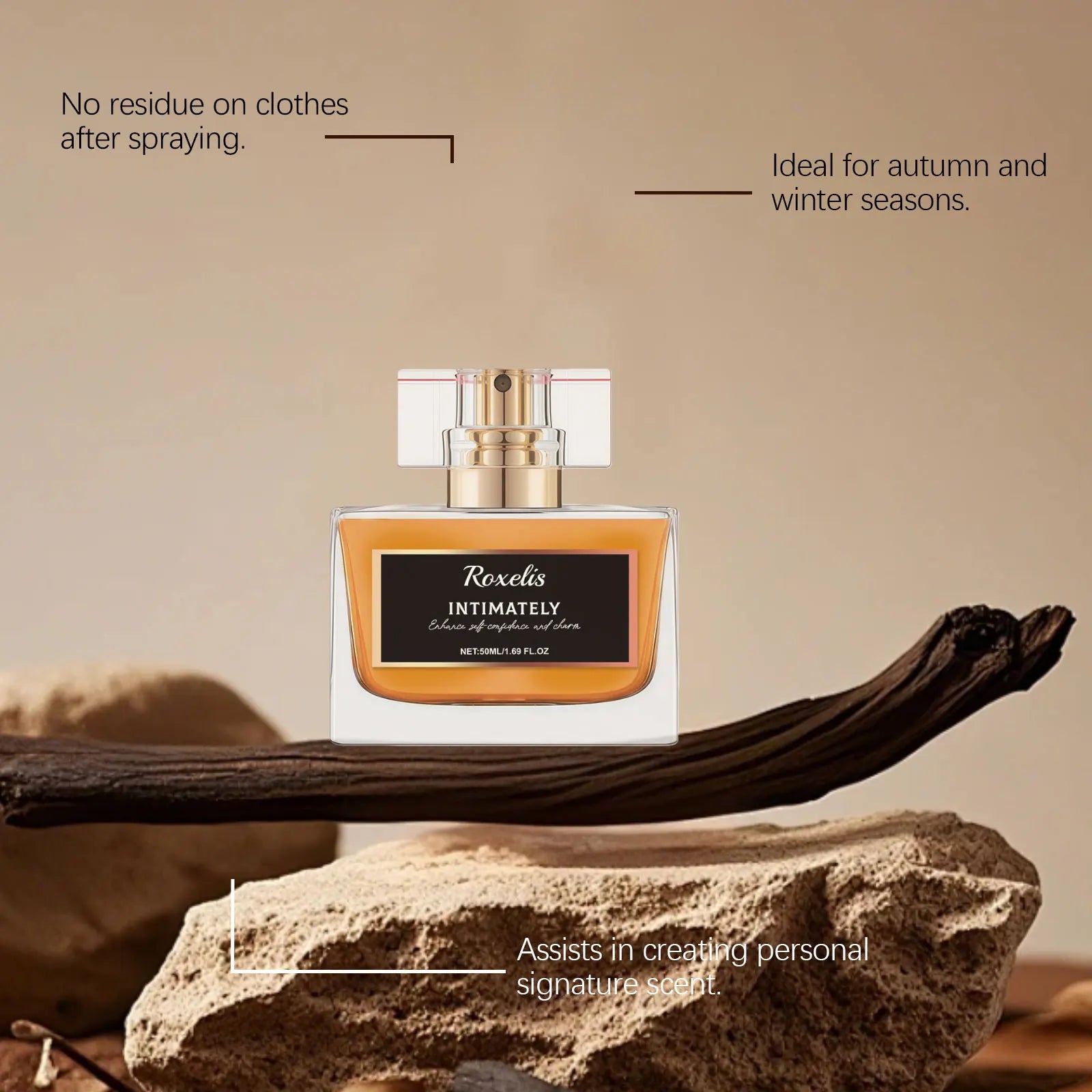 Roxelis Sandalwood Fragrance Spray – 50ml