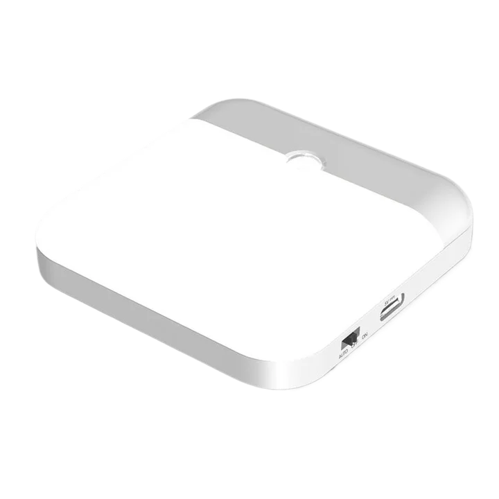 Motion Sensor Light USB Rechargeable Night Light LED Lamp for Kitchen Bedroom Stairs Hallway Cabinet Closet Wardrobe Nightlight
