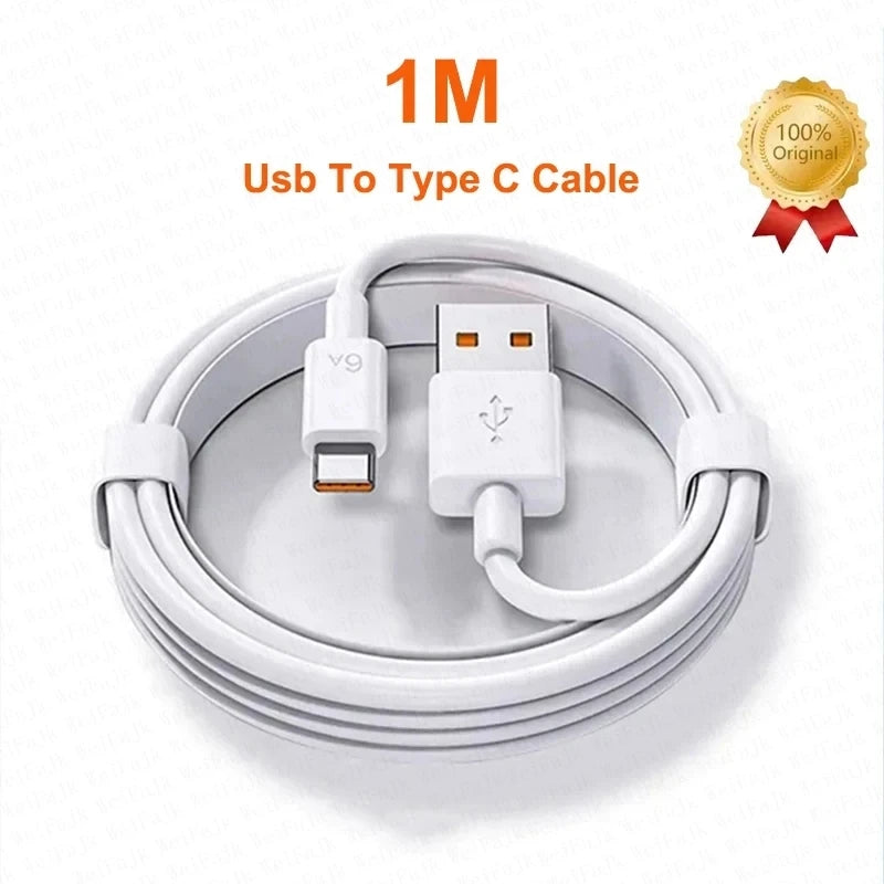 120W Fast Charger with USB-C Cable – EU Plug