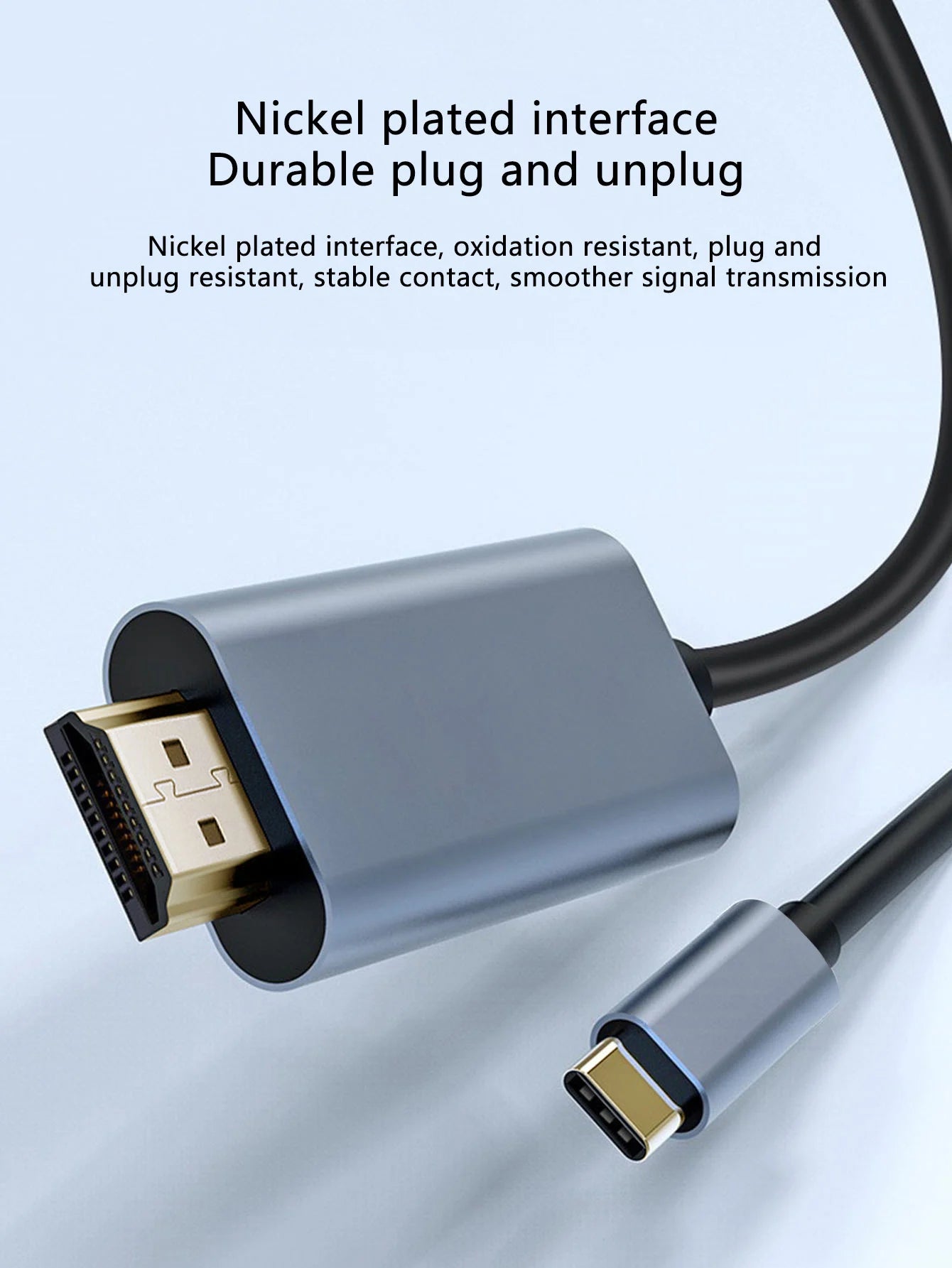 USB-C to HDMI 4K Mirroring Cable