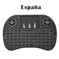 Mini Wireless Keyboard with Touchpad & 7-Color Backlight